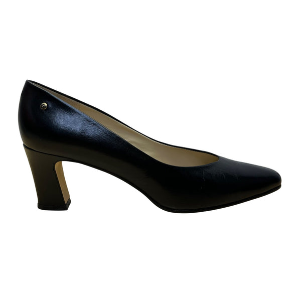 Etienne Aigner Women’s Black Leather Taylor Design Classic Heels Size 8.5 M