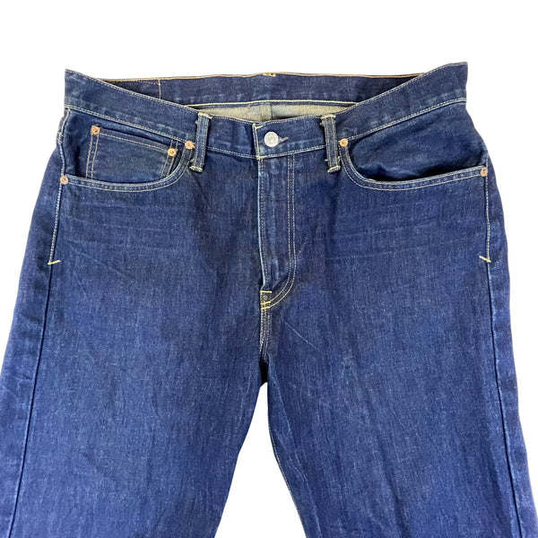 Vintage Polo Ralph Lauren Mens Dark Wash Denim Jeans Straight Leg USA Sz 36 x 30
