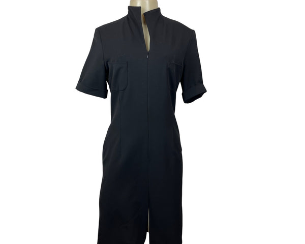 Gui & Co Womens Black Short Sleeve Dress