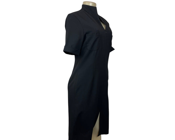 Gui & Co Womens Black Short Sleeve Dress