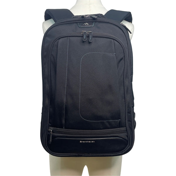 Brenthaven Black Multiple Compartments Elliot X-Ray Friendly Laptop Backpack
