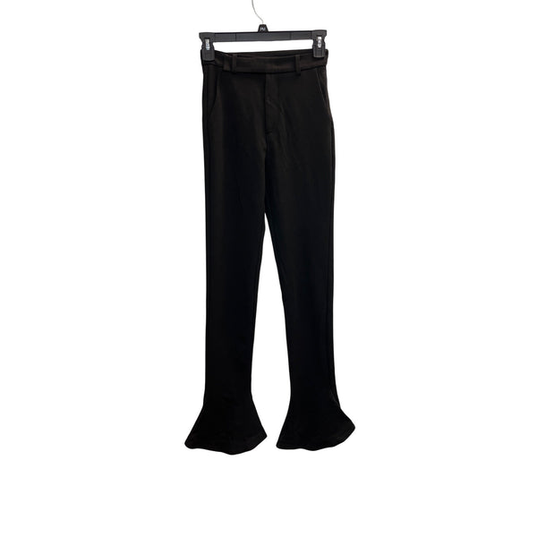 Alice & W Womens Black Flare Hem Bell Bottom Pants Size S - New