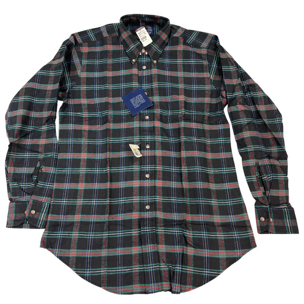 Claybrooke Outdoors Men Medium Flannel Long Sleeve Shirt Plaid Button-Down - New