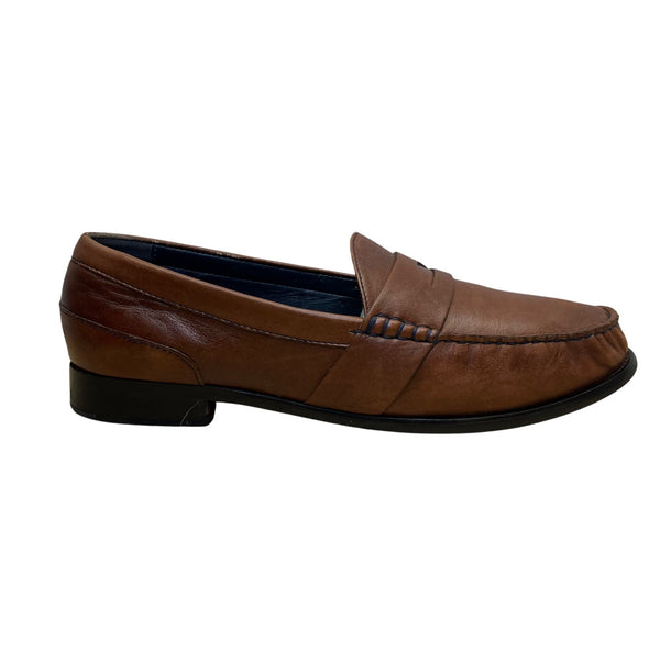 Cole Haan Women’s Brown Leather Laurel Moc Comfortable Penny Loafers Size 8.5B