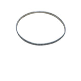 Sterling Silver Women’s Vintage Floral Engraved Bangle Bracelet Thin Elegant Design
