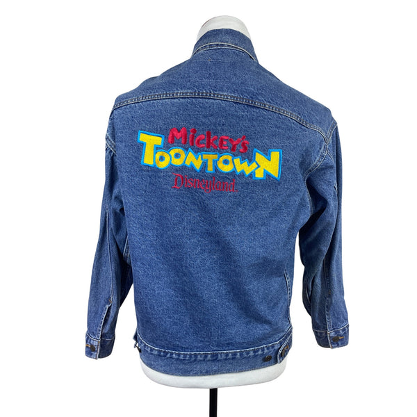 International Denim Vintage Mickeys Toontown Disneyland Denim Jacket Unisex M