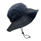ONeill Black Sun Hat With Wide Brim & Adjustable Chin Strap