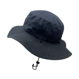 ONeill Black Sun Hat With Wide Brim & Adjustable Chin Strap