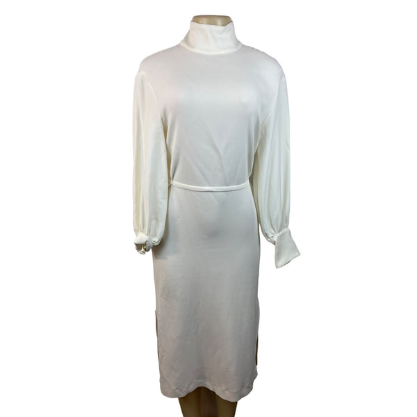 BR Women's White Sheath Dress Sz XS - NWT