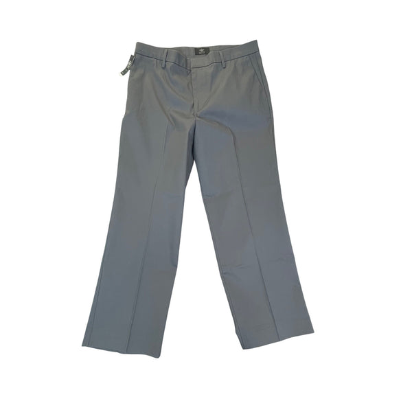 Dockers Men's Gray Cotton Blend Iron Free Straight Fit Khaki Pants Size 36x29