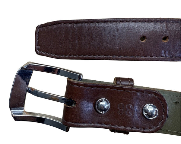 Magpul Tejas Gun Belt El Original Brown Leather & Polymer Reinforced Handmade