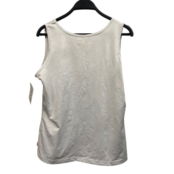 Lucy White Tank Top L Womens Activewear Lucy Tech Lightweight