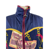 Vintage 90s Petite Sophisticate Women's Blue Wind Breaker Jacket Sz S
