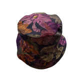 Floral Bucket Hat With Satin Lining
