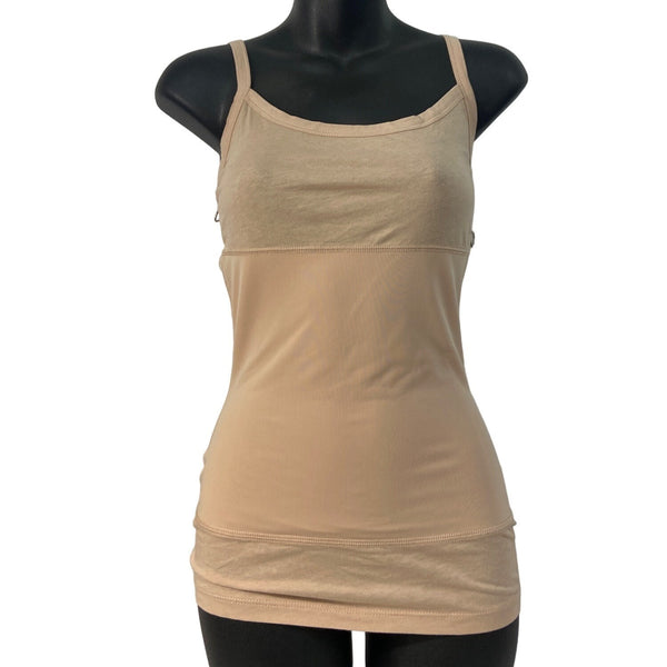 Yummie Tummie Women's Beige Compression Shirt Sz M - NWT