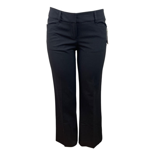 Michael Kors Womens Black Dress Pants Short Fit Size 4P - New