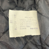 Vintage 80s The Leather Shop Women’s Black Leather Zip Up Fringe Jacket Sz 18