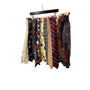 Vintage Multi-Color Unisex Necktie Skirt Patchwork One-Of-A-Kind Boho Statement Skirt OS