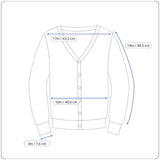 Vintage Emmas Garden Cream Button-Front Cardigan Sweater Size M