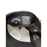 Callaway Black Trucker Hat With Patch Logo Snapback Closure Mesh Back