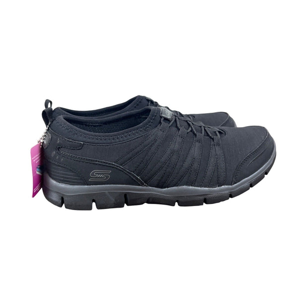Skechers Black Shake It Off Size 7.5 Womens Sneakers - New