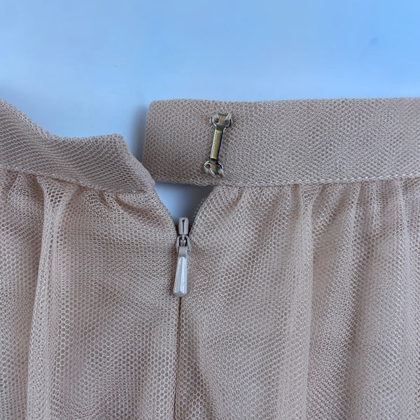 Revelry Women’s Rose Gold Sequin Top & Blush Pink Tulle Skirt Set Sz 4XL 28