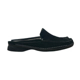 Anne Klein Women's Black Suede Leather Slip-On Maarthus Mules Size 9M