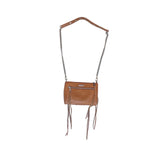 Rebecca Minkoff Women's Tan Brown Chain Strap Shoulder Bag Sz M -