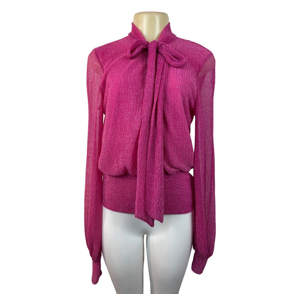 Kristinit Women's Fuchsia Blouse Sz M
