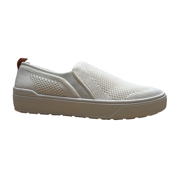 Dr. Scholl's Women’s White & Beige Mesh Dreamy Knit Slip-On Shoes Sz 7.5M