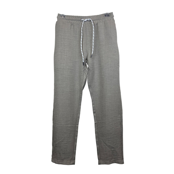 Essex Crossing Aria Mens Beige Lightweight Drawstring Pants Casual Relaxed Fit