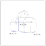 Arden B Women's Brown Animal Print With Bronce Details Leather Handbag Sz M