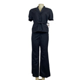 Anne Klein Women's Black Striped Blazer and Pants Set 10p - NWT