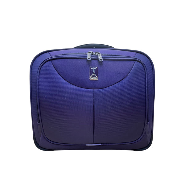 Travelpro Unisex Purple With Dual Zippers Rolling Carry-On Luggage Size M