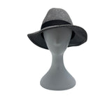 Brigthes Georgeet Clyne Fine Clothes Gray Felt Fedora Hat