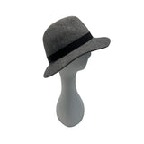 Brigthes Georgeet Clyne Fine Clothes Gray Felt Fedora Hat