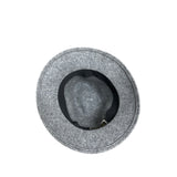Brigthes Georgeet Clyne Fine Clothes Gray Felt Fedora Hat