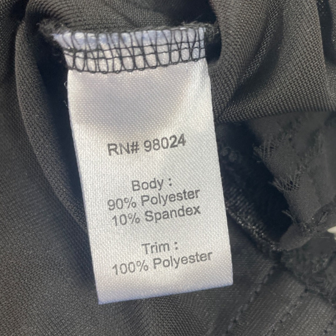 Astrageous Black Sleeveless Velvet Sleeveless Shirt Ruffle Neck Sz S - New