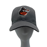 Baltimore Orioles Men's Grey Embroidered Mascot MLB Baseball Cap