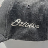 Baltimore Orioles Men's Grey Embroidered Mascot MLB Baseball Cap