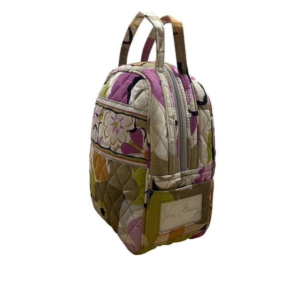 Vera Bradley Beige & Pink Quilted Floral Let's Do Lunch in Portobello Road Tote