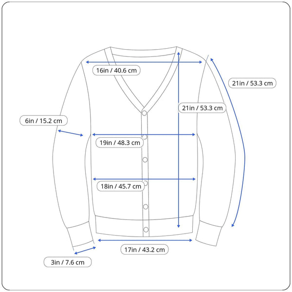 Vintage Button-Up Patchwork Cardigan Sweater With Textured Blue Sleeves Sz S/M