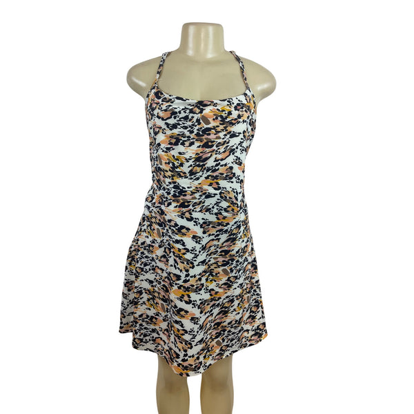 Calia Womens Multicolor Abstract Print Sleeveless Athletic Dress Sz XL - New