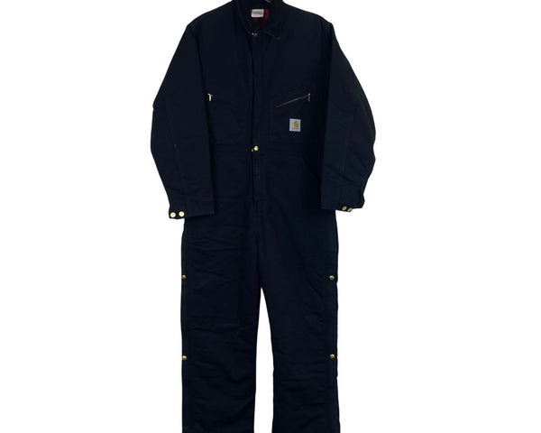 Carhartt Men’s Black Canvas Cover All Workwear Size 40