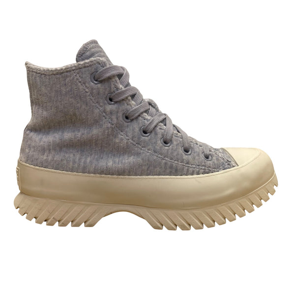 Converse Women’s Light Blue Chuck Taylor All Star Lugged 2.0 Velour Sneakers Sz 8
