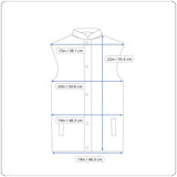 N.R.I Yellow Sleeveless Button Down Vest Jacket W Adjustable Hem Sz 6