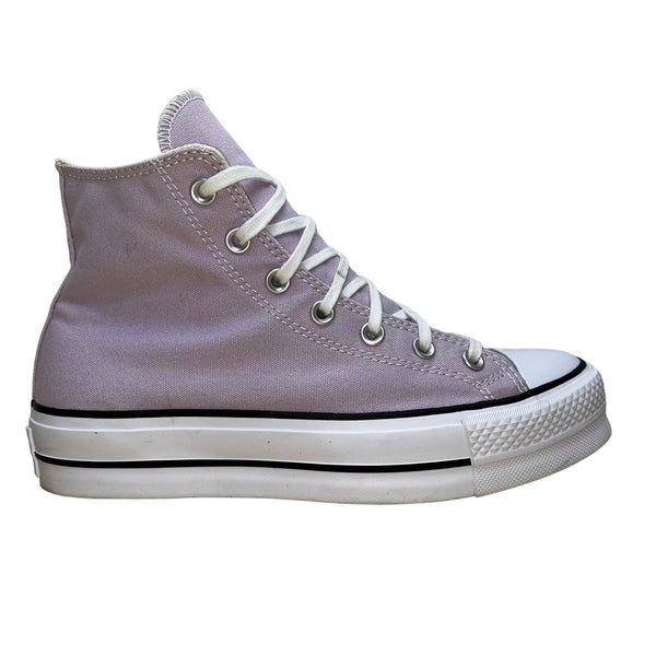 Converse Women’s Lilac Canvas Chuck Taylor All Star High-Top Sneakers Size 9