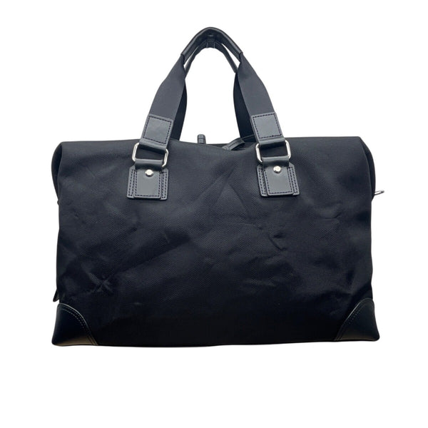 AMC Networks Black Nylon & Leather Adjustable Shoulder Strap Duffle Bag Sz XL