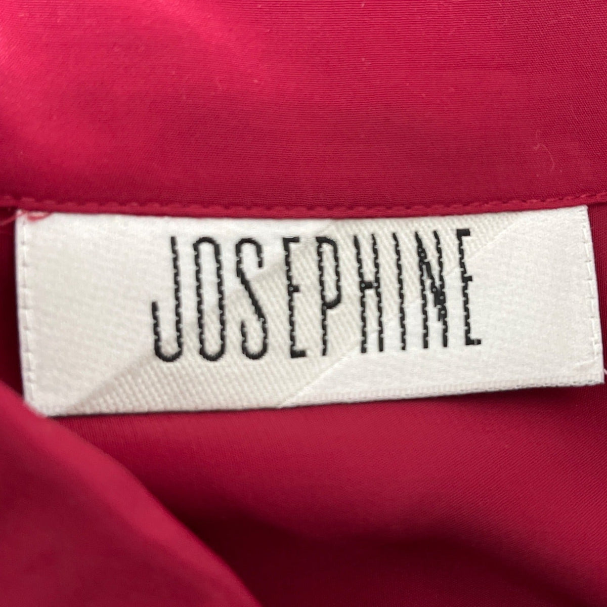 Vintage-Inspired Long Sleeve Blouse W/ Black Bow Tie Neck By Josephine Size 6