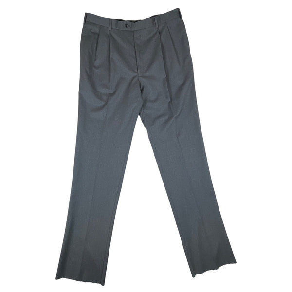 Jos A Bank Men"s Grey Straight Pants Sz 40 Long - NWT